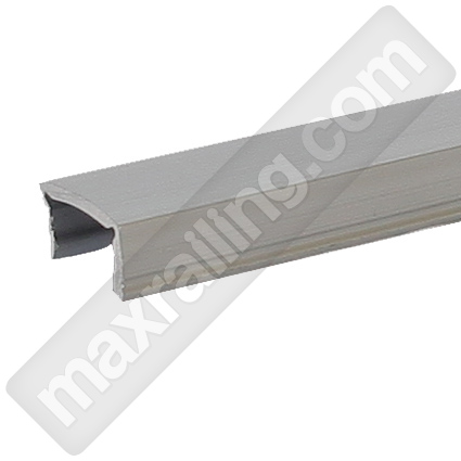 Лайсна за квадратен профил колона 40х40мм. Дължина 6м. Елоксиран алуминий.